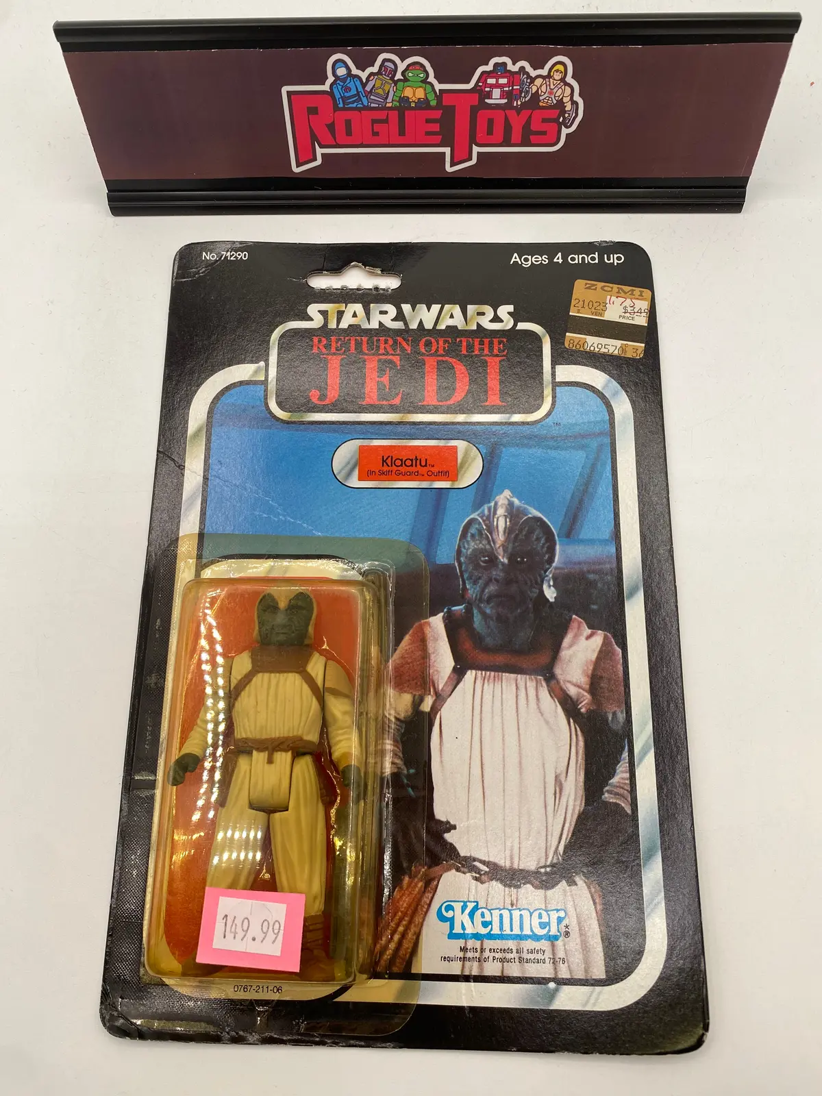 Kenner 1984 Star Wars: Return Of The Jedi Klaatu (In Skiff Guard Outfit) 1