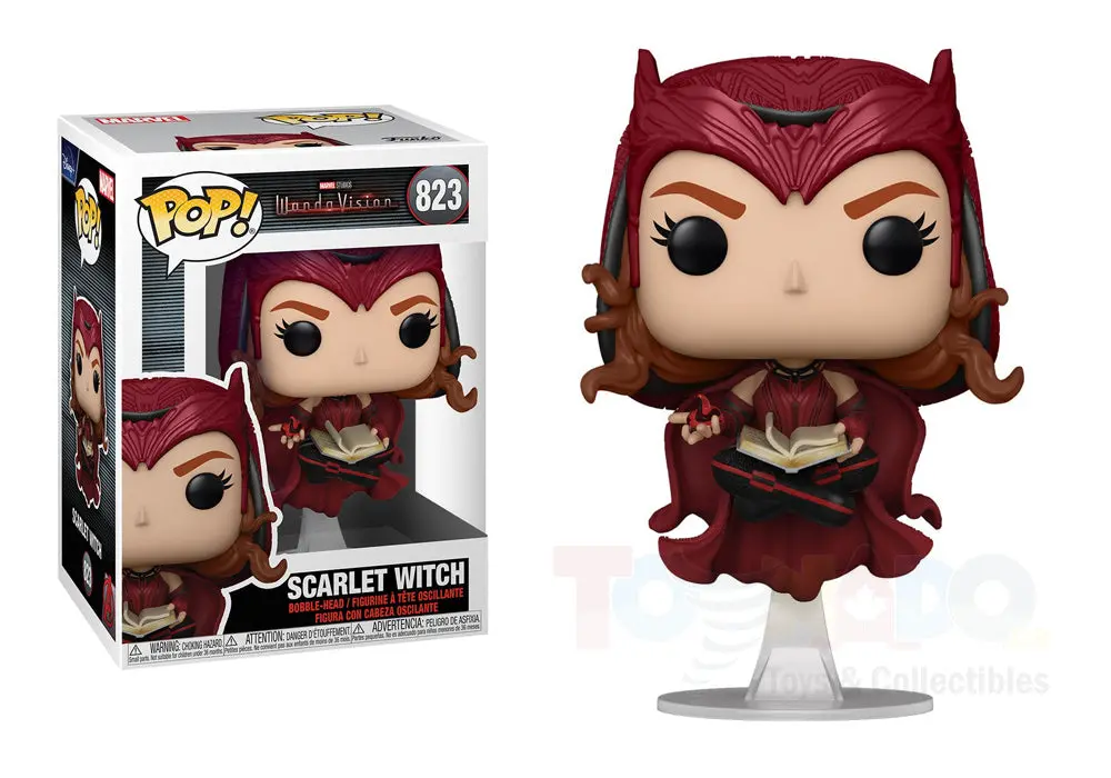 Funko Pop! Marvel #823 - Wandavision - Scarlet Witch Vinyl Figure (54323) 1