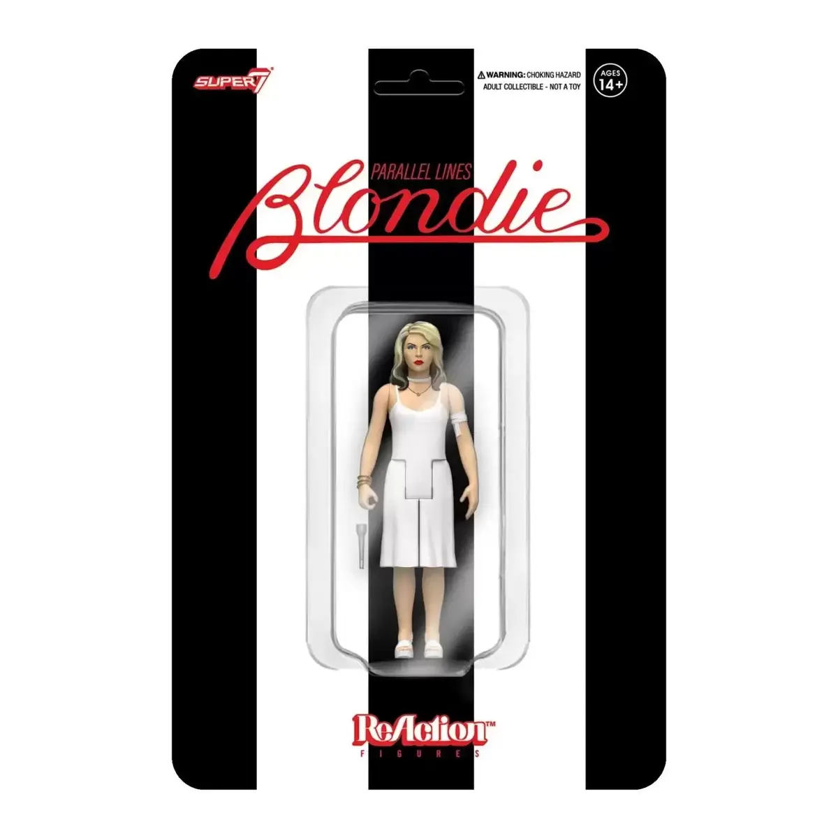 Super7 Reaction Figures - Blondie: Parallel Lines - Wave 1 - Debbie Harry Action Figure (82372) 1