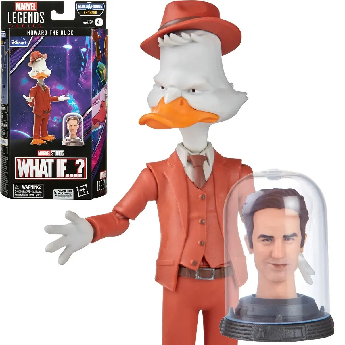 Marvel Legends Series - Khonshu Baf - Howard The Duck (What If...?) Action Figure (F3705) Low Stock 1