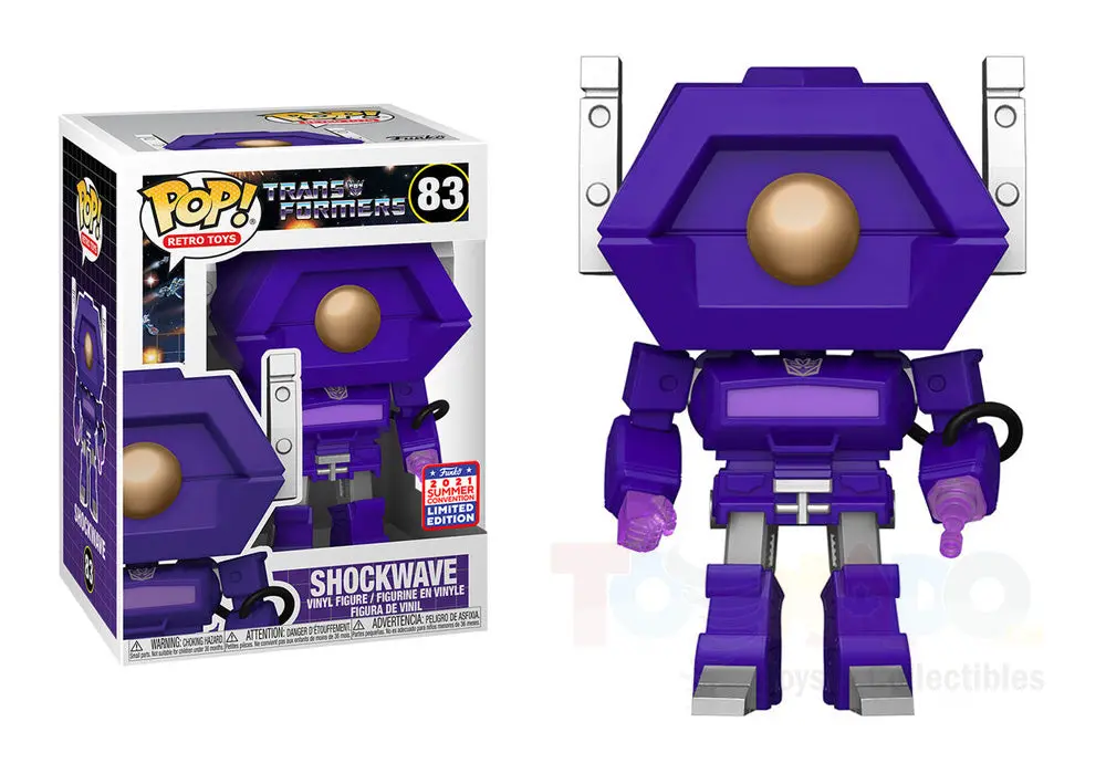 Funko Pop! #83 - Transformers - Shockwave - Special Edition - Exclusive Vinyl Figure 1