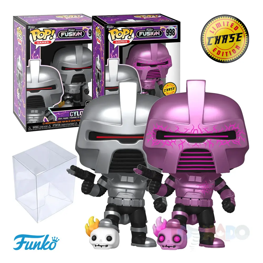Funko Pop! Games #998 - Battlestar Galactica - Cylon (Funko Fusion) + Chase Vinyl Figures (83068) Last One! 1
