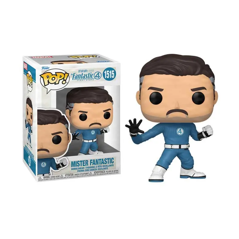Funko Pop! Marvel #1515 - The Fantastic Four: First Steps - Mister Fantastic Vinyl Figure (83584) 1