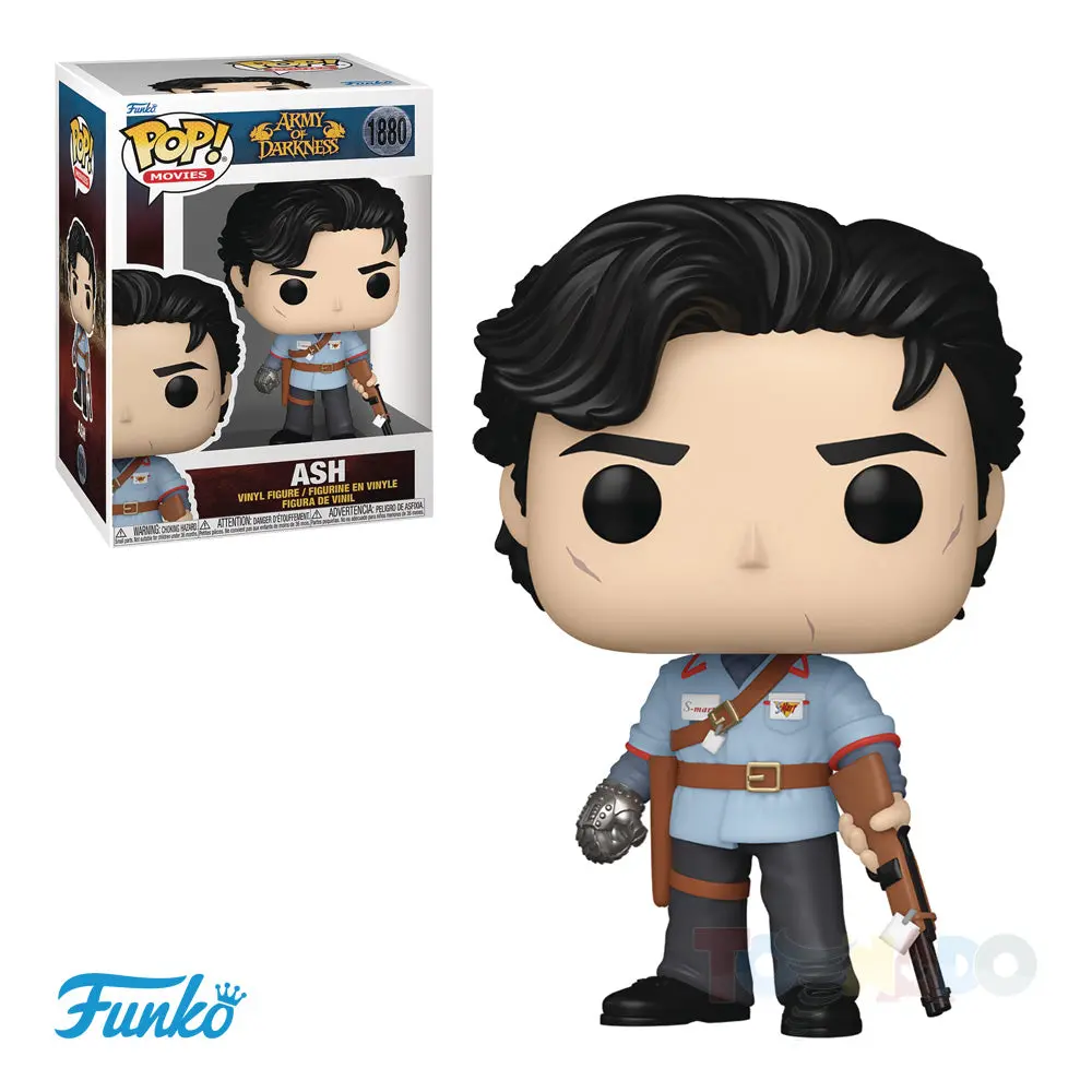 Funko Pop! Movies #1880 - Army Of Darkness (Evil Dead) - Ash Vinyl Figure (83840) Low Stock 1