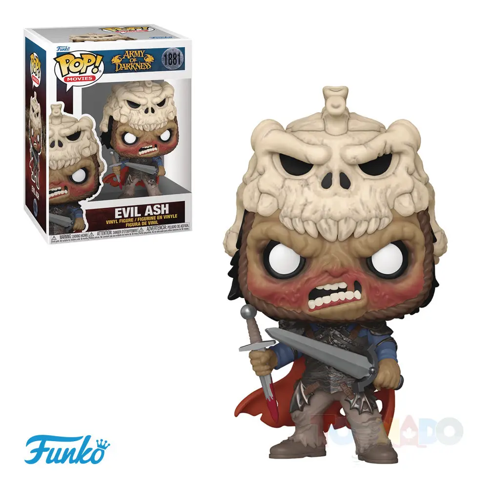 Funko Pop! Movies #1881 - Army Of Darkness (Evil Dead) - Ash Vinyl Figure (83842) 1