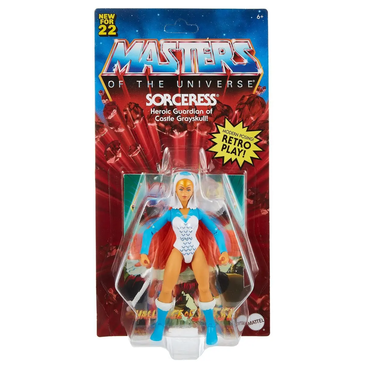 Motu Masters Of The Universe: Origins - Sorceress - Heroic Guardian Of Castle Grayskull Action Figure (Hdr91) 1