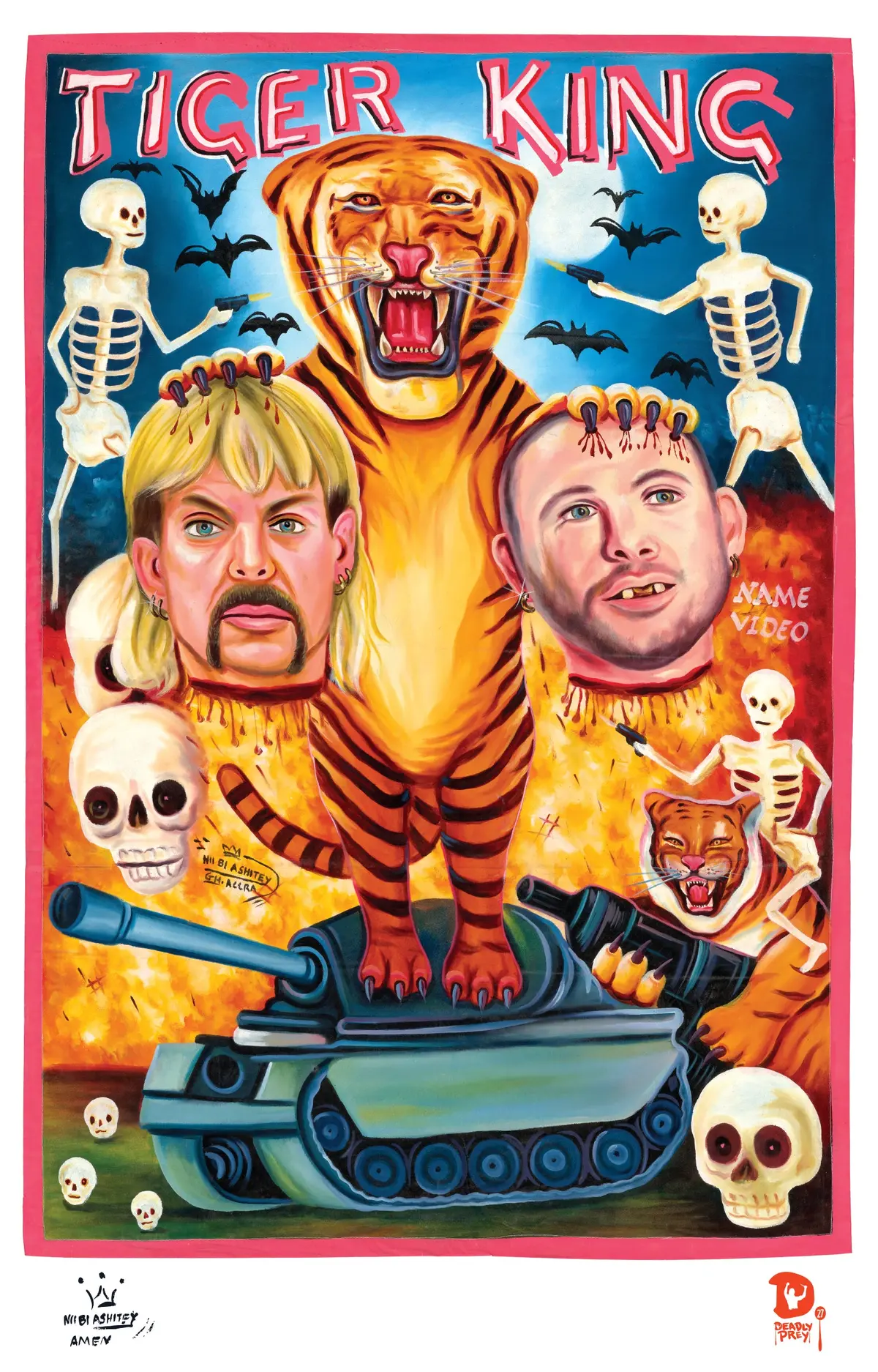 Tiger King (High Quality Print) - Nii Bi Ashitey 1