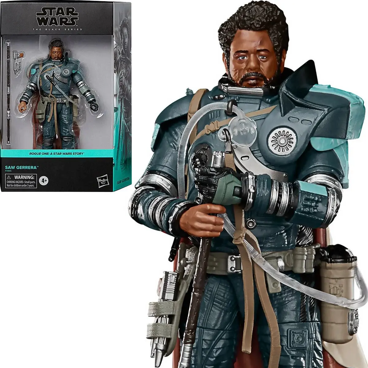 Star Wars: The Black Series - Rogue One: A Star Wars Story - Saw Gerrera Action Figure (F4065) Low Stock 1