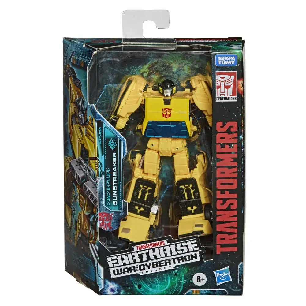Transformers - War For Cybertron: Earthrise - E36 - Deluxe Class - Sunstreaker Action Figure (E8208) 1