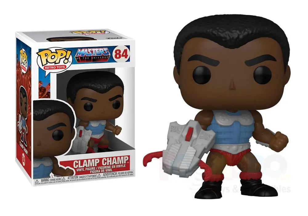 Funko Pop! Retro Toys #84 - Masters Of The Universe - Clamp Champ Vinyl Figure 1