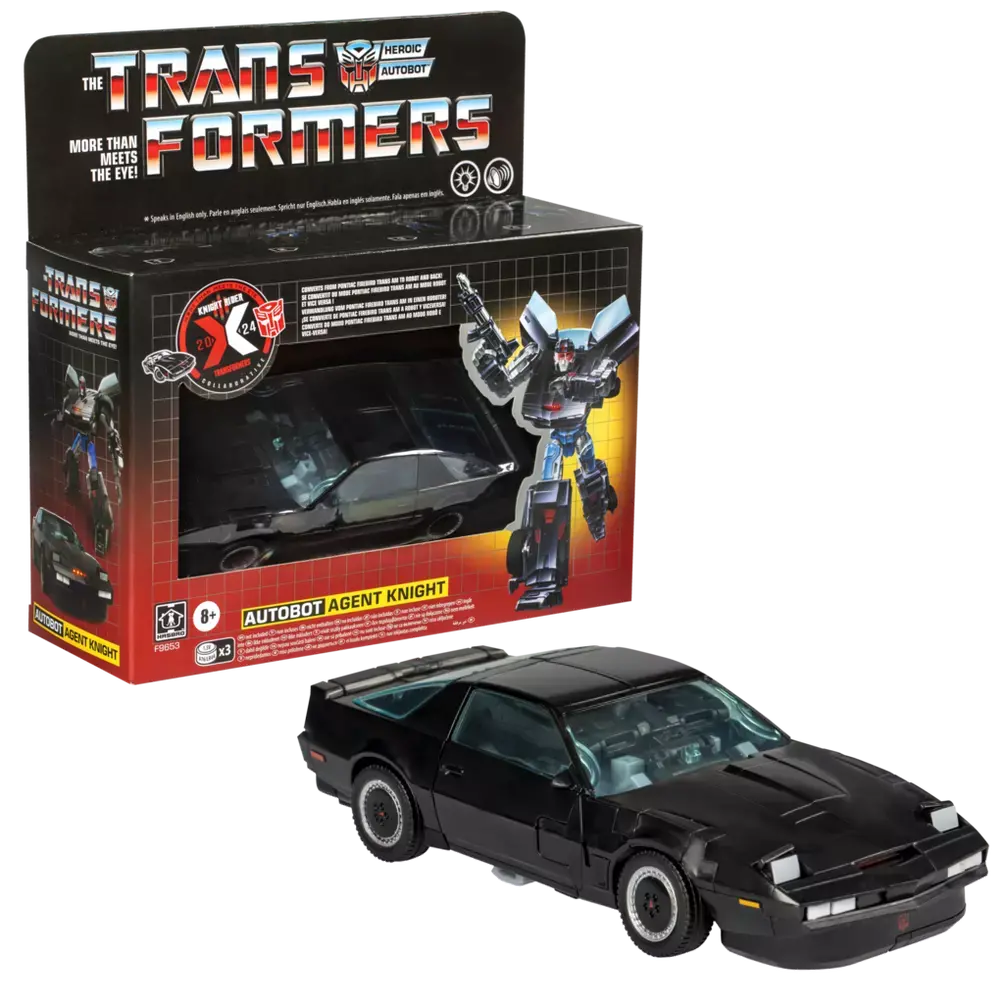 Transformers X Knight Rider K.I.T.T. - Autobot Agent Knight Action Figure (F9653) 1