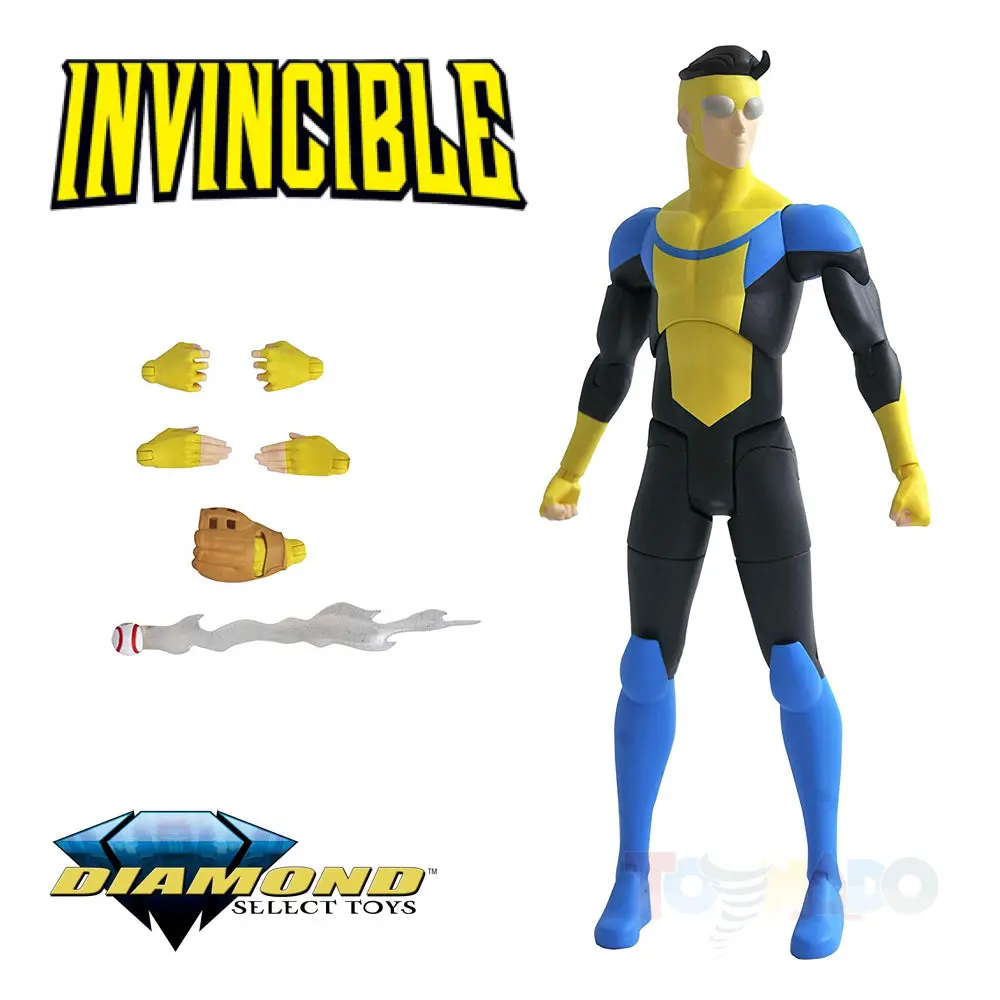 Diamond Select Toys - Amazon Original: Invincible - #001 - Invincible Deluxe Action Figure (84404) Low Stock 1