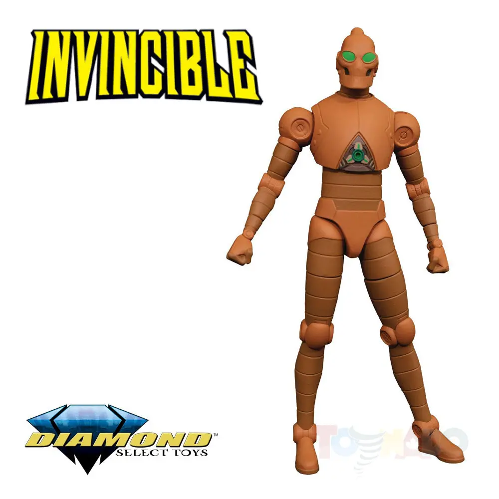 Diamond Select Toys - Amazon Original: Invincible - #004 - Robot Deluxe Action Figure (84769-B) Low Stock 1
