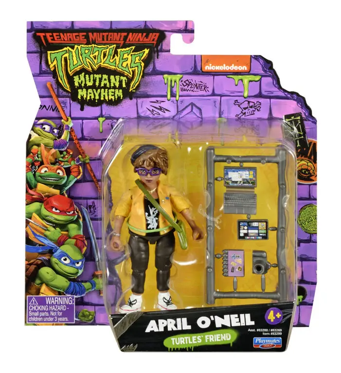 Playmates - Teenage Mutant Ninja Turtles: Mutant Mayhem - April O'Neil Action Figure (83299) 1