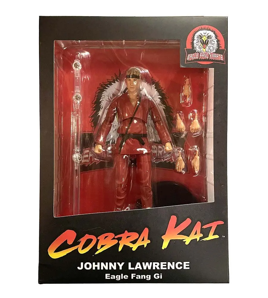 Diamond Select - Cobra Kai: Series 2 - Johnny Lawrence (Red Eagle Fang Karate Gi) Action Figure (84944) Low Stock 1