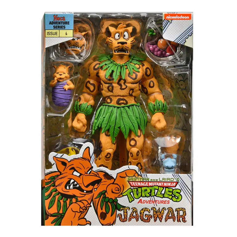 Neca Archie Comics Tmnt Teenage Mutant Ninja Turtles Adventures: Ultimate Jagwar Action Figure 54250 1