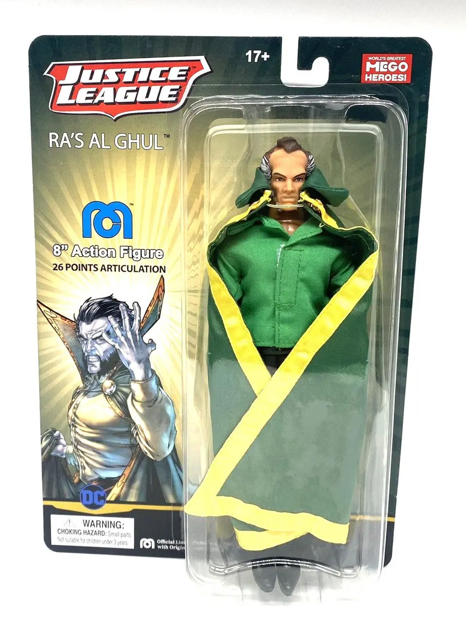 Mego Heroes - Dc Comics - Justice League - Ra'S Al Ghul Action Figure (63148) Low Stock 1