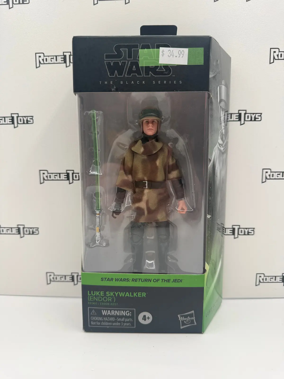 Hasbro Star Wars The Black Series Star Wars: Return Of The Jedi (Rotj) Luke Skywalker (Endor) 1