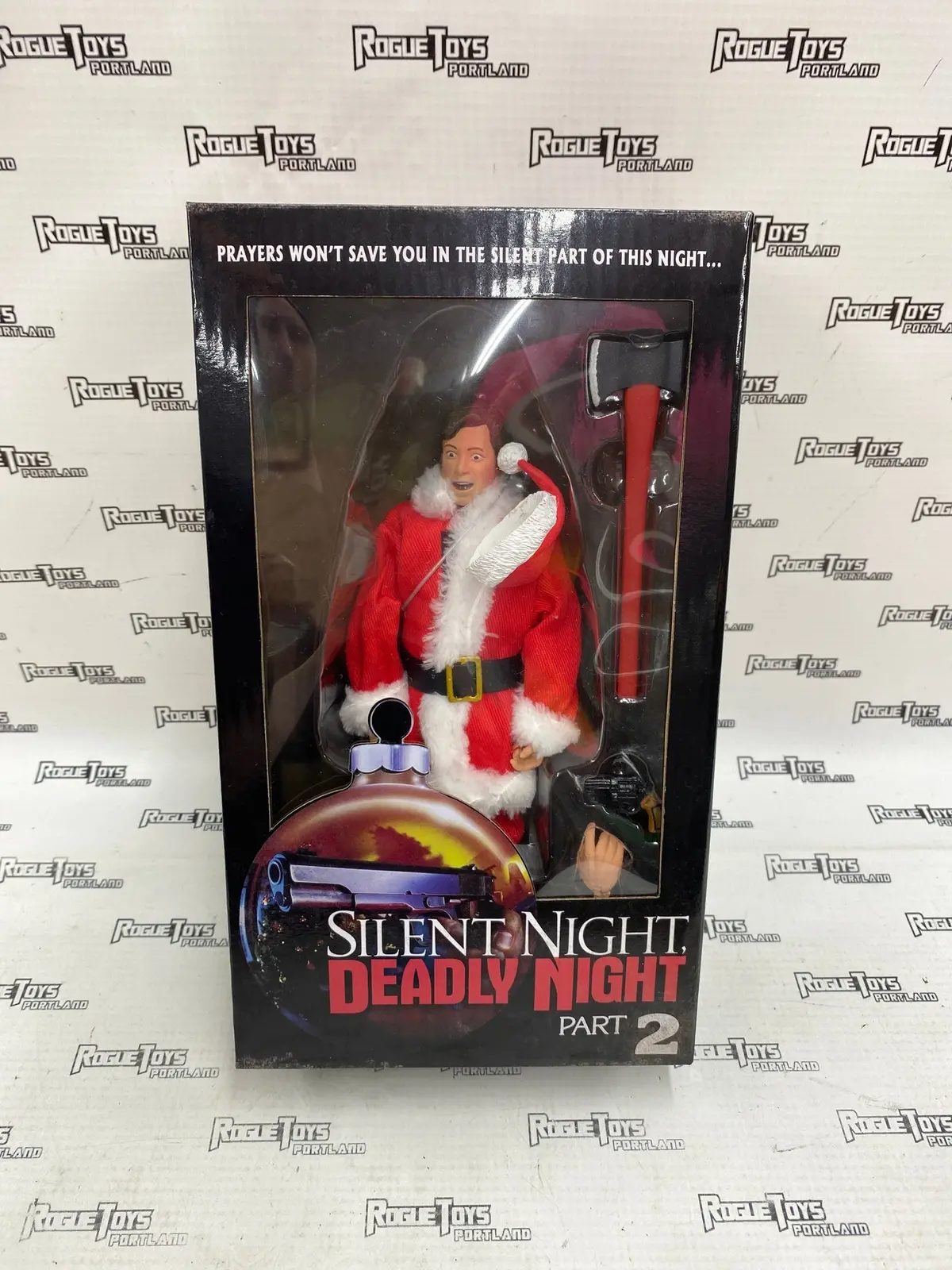 Neca Silent Night, Deadly Night Part 2 Ricky 8” Retro Cloth Figure Shout Factory Exclusive 1