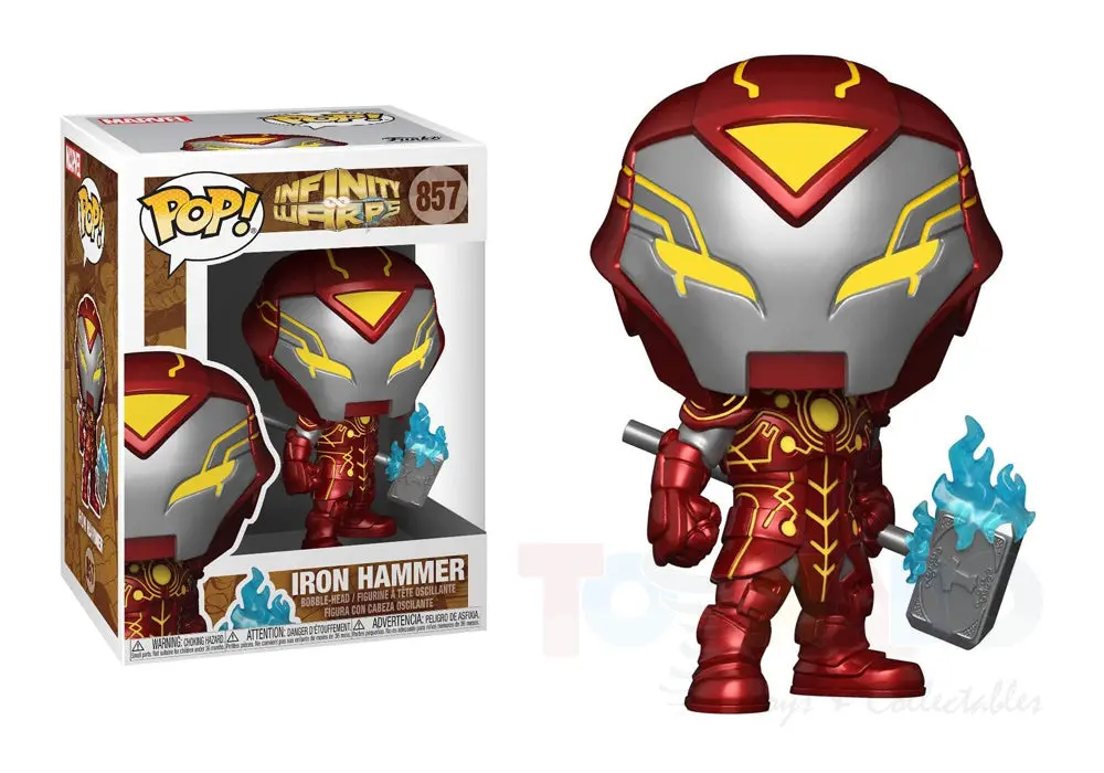 Funko Pop! Marvel #857 - Infinity Warps - Iron Hammer Vinyl Figure Last One! 1