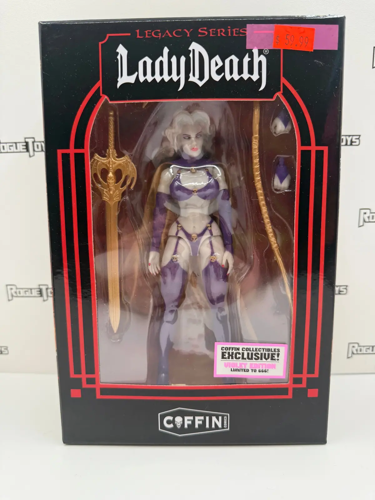 Loosecollector Coffin Comics Legacy Series Lady Death (Violet Edition) 1