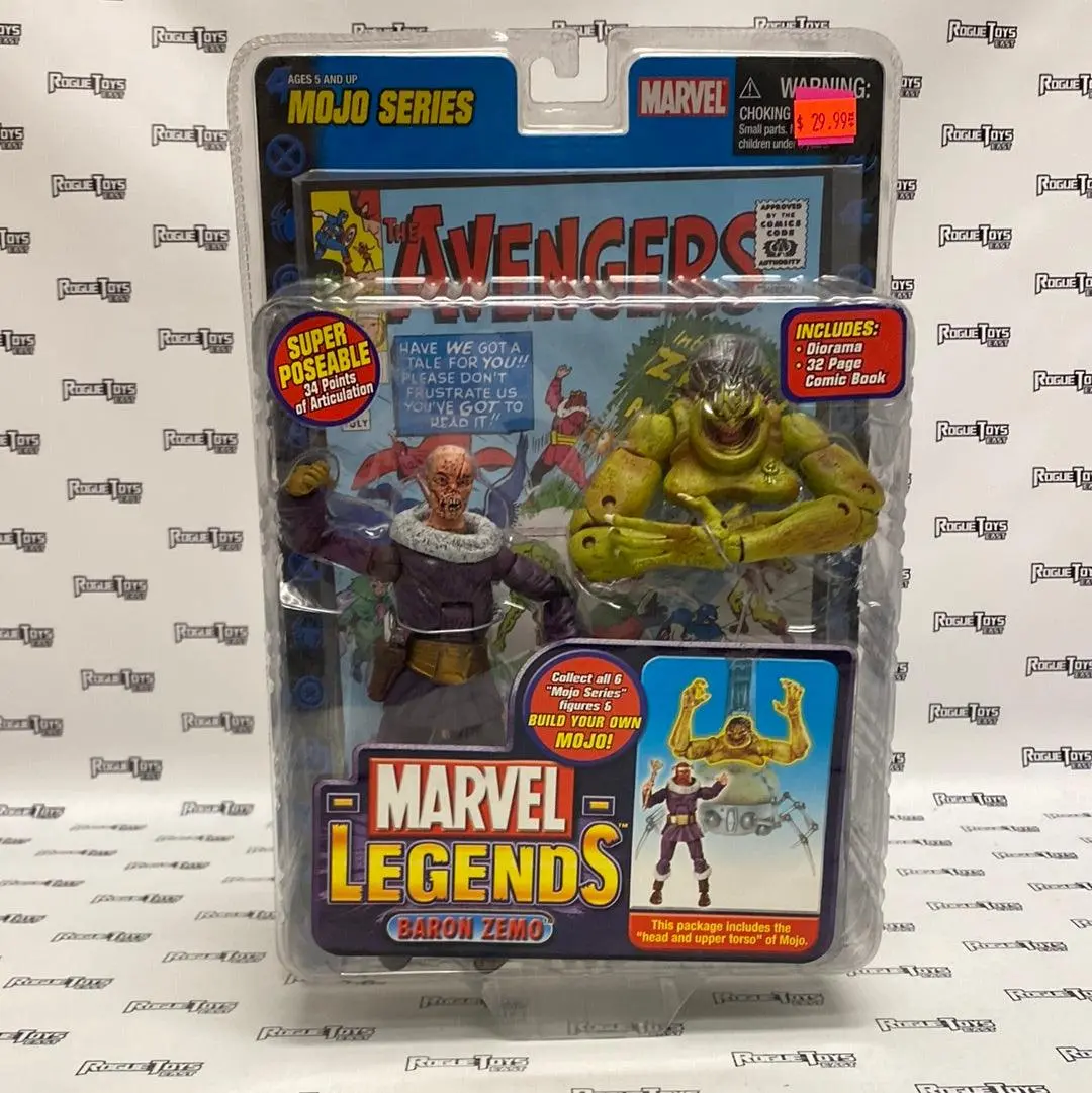 Toybiz Marvel Legends Mojo Series Baron Zemo 1