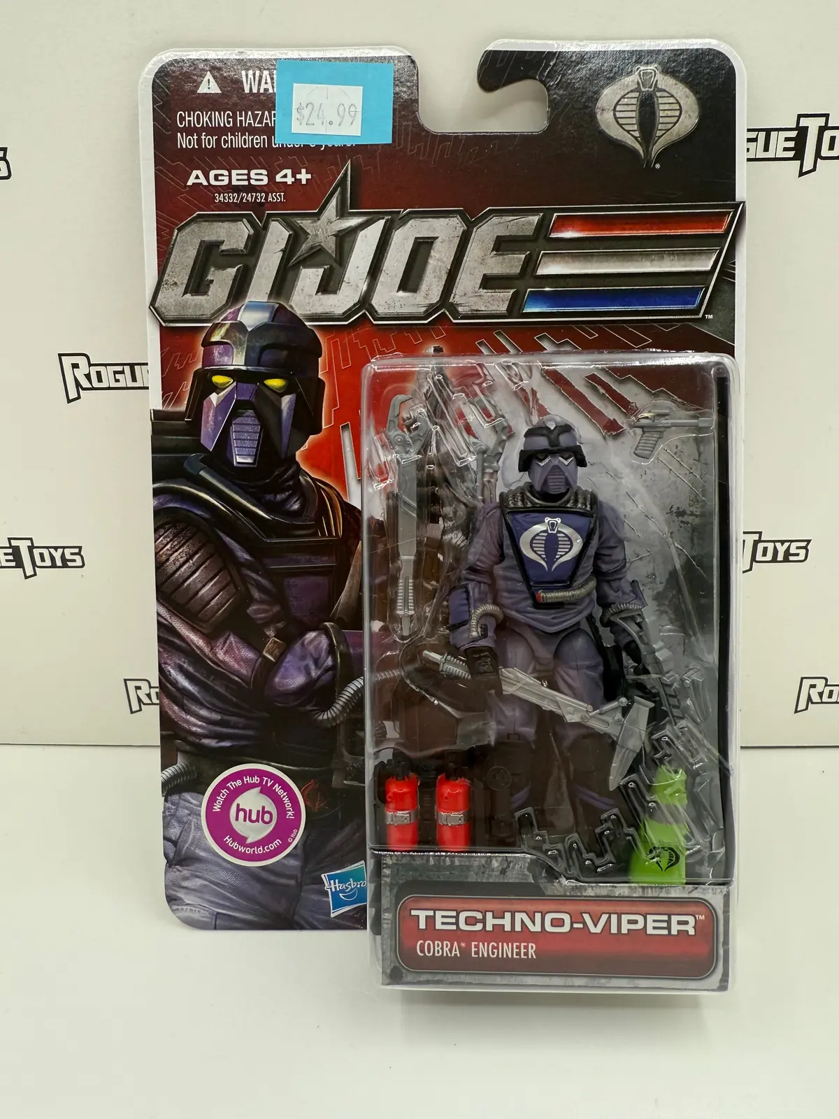 Hasbro G.I. Joe 30Th Anniversary Techno-Viper Cobra Engineer 1