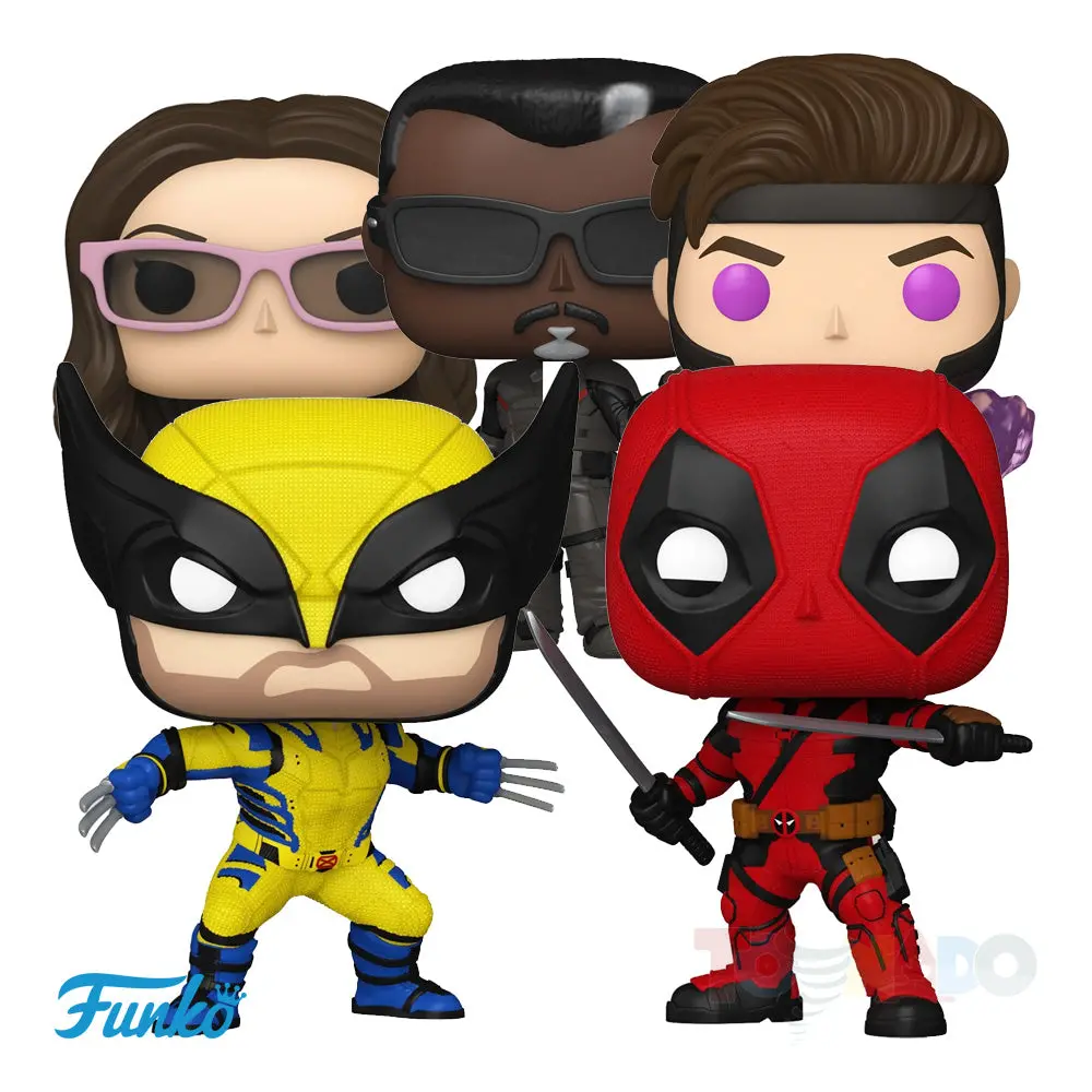 Funko Pop! Movies - Deadpool & Wolverine (2024) - 5-Pack Vinyl Figures (86061) Low Stock 1