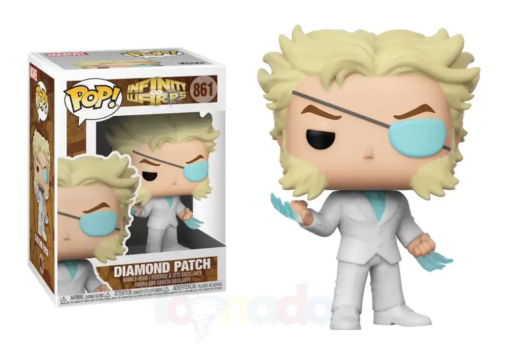 Funko Pop! Marvel #861 - Infinity Warps - Diamond Patch Vinyl Figure 1