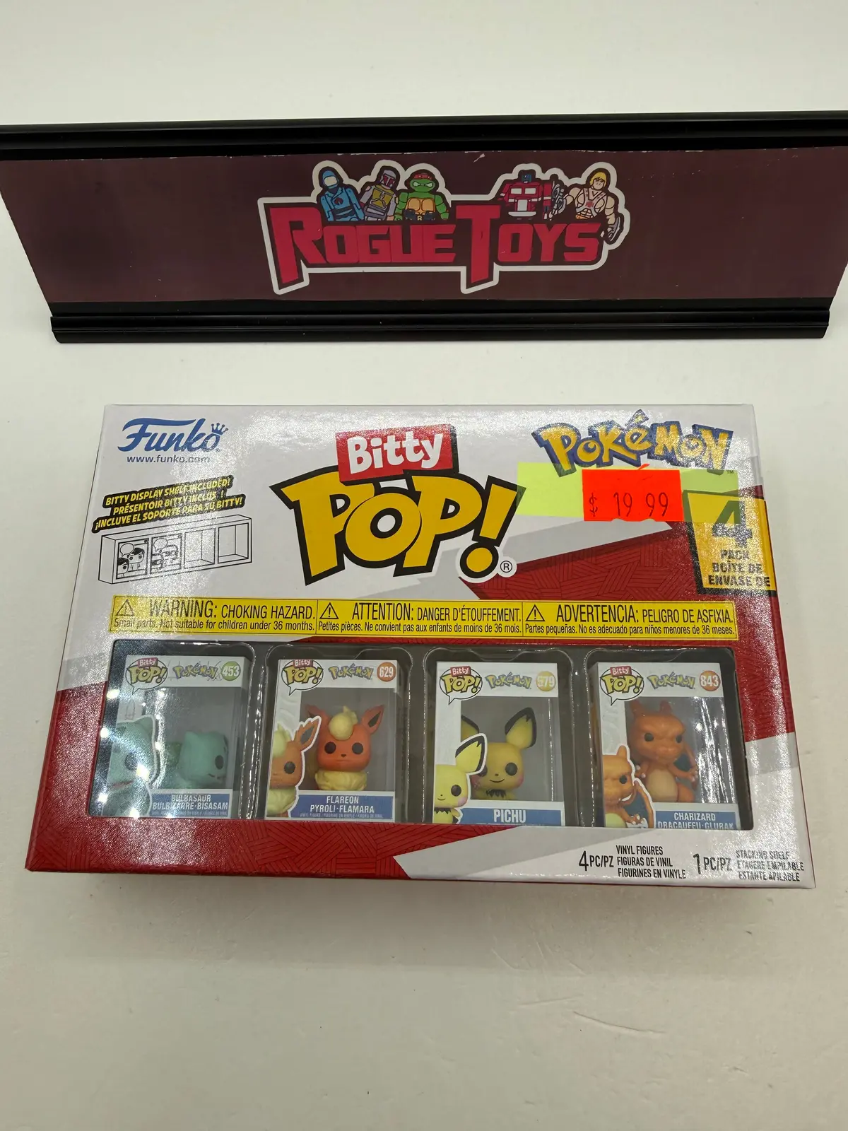 Funko Bitty Pop! Pokémon 4-Pack Bulbasaur / Flareon / Pichu / Charizard 1