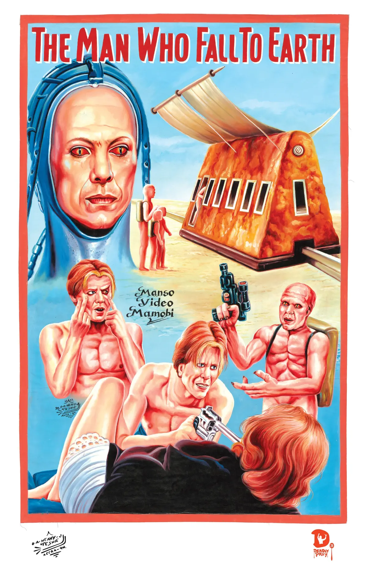The Man Who Fell To Earth (High Quality Print) - Heavy J 1