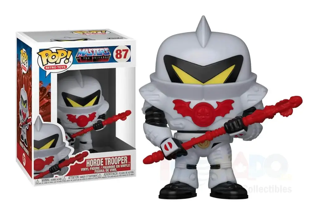 Funko Pop! Retro Toys #87 - Masters Of The Universe - Horde Trooper Vinyl Figure Low Stock 1