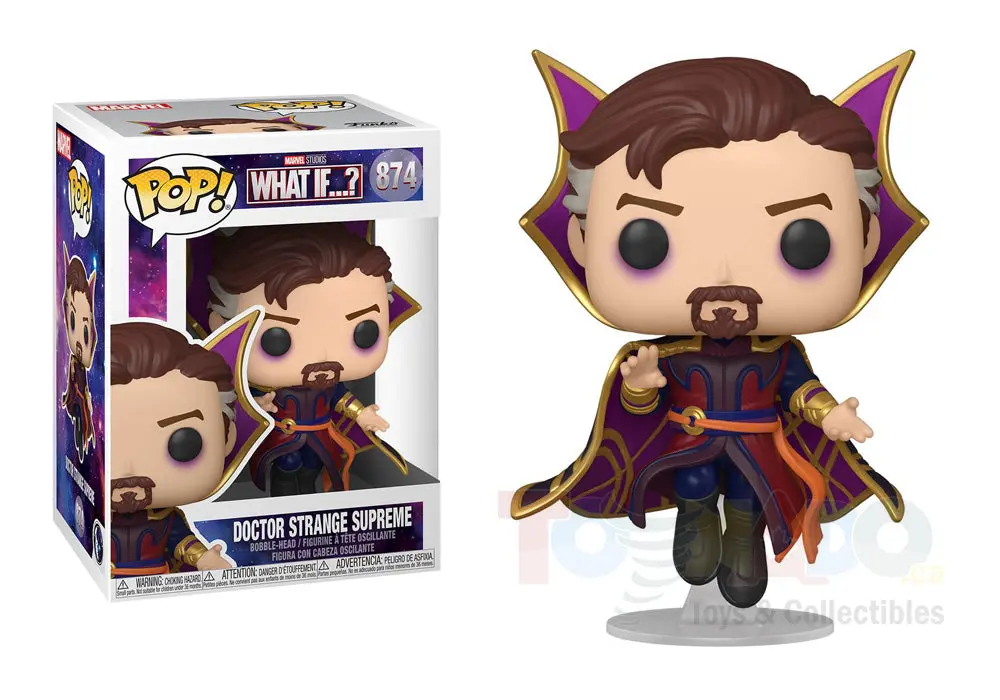 Funko Pop! Marvel #874 - What If...? - Doctor Strange Supreme Vinyl Figure (55815) 1