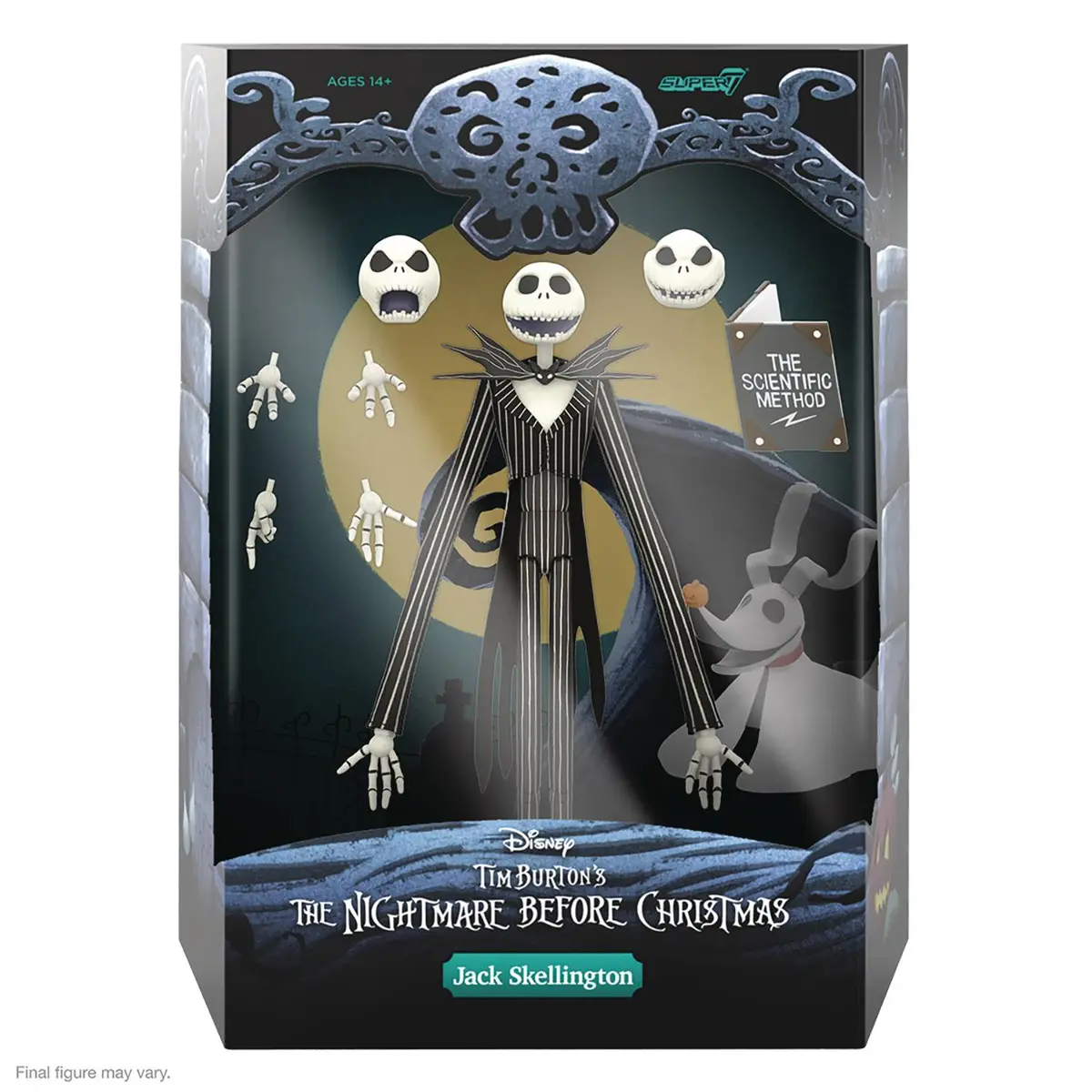 Super7 Ultimates Tim Burton'S The Nightmare Before Christmas Jack Skellington Action Figure (81918) Low Stock 1