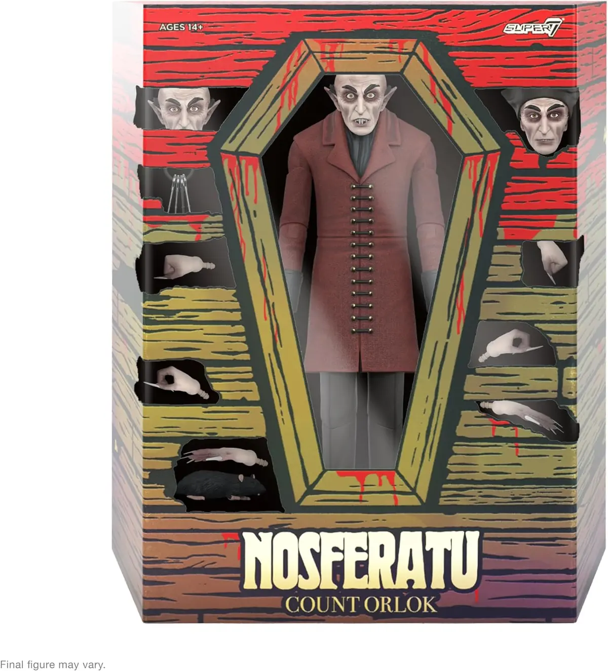 Super7 Ultimates! - Nosferatu - Wave 2 - Count Orlok (Full Color) Action Figure (88072) 1