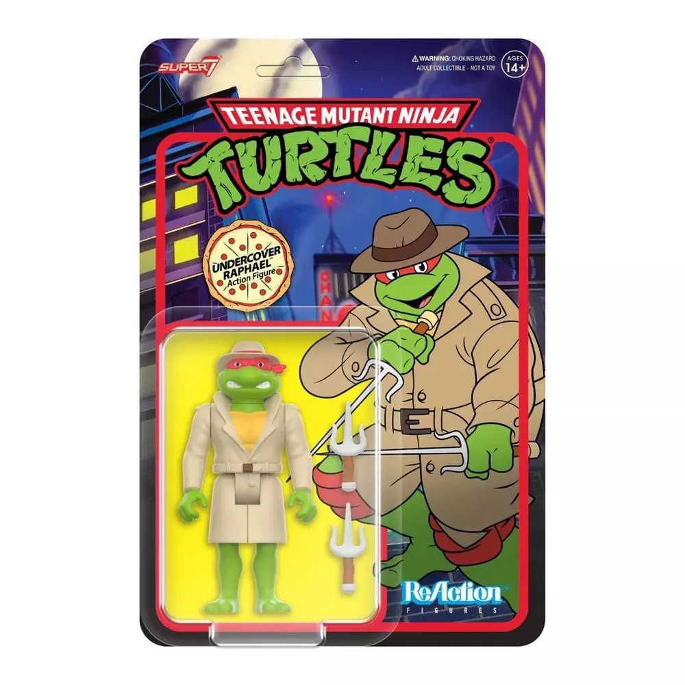 Super7 Reaction Figures - Teenage Mutant Ninja Turtles W8 Rocksteady (Cartoon) Action Figure (83056) 1