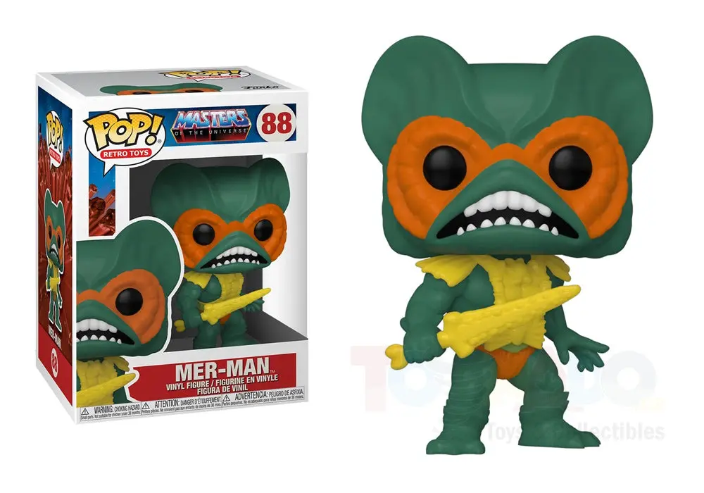 Funko Pop! Retro Toys #88 - Masters Of The Universe - Mer-Man Vinyl Figure 1