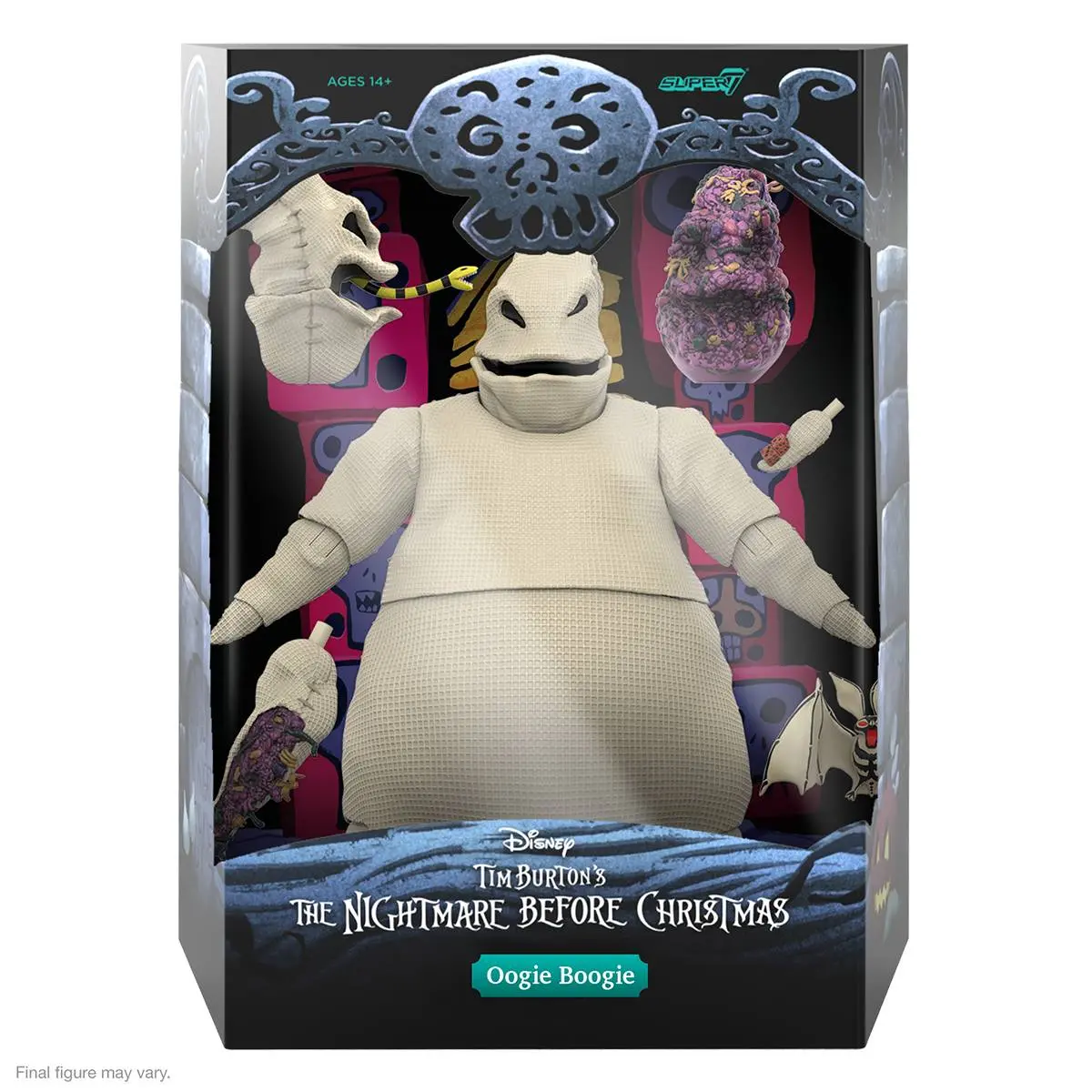 Super7 Ultimates - The Nightmare Before Christmas (Wave 4) Oogie Boogie 7-Inch Action Figure (81920) 1