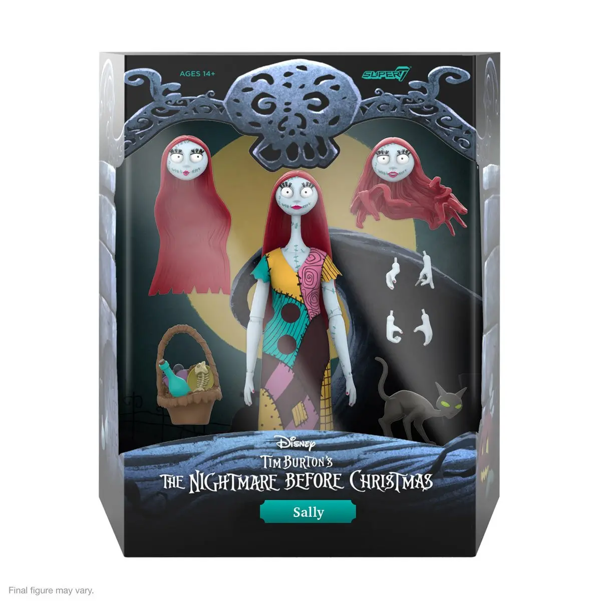 Super7 Ultimates Tim Burton'S Nightmare Before Christmas (Wave 4) Sally 7-Inch Action Figure (81919) Last One! 1