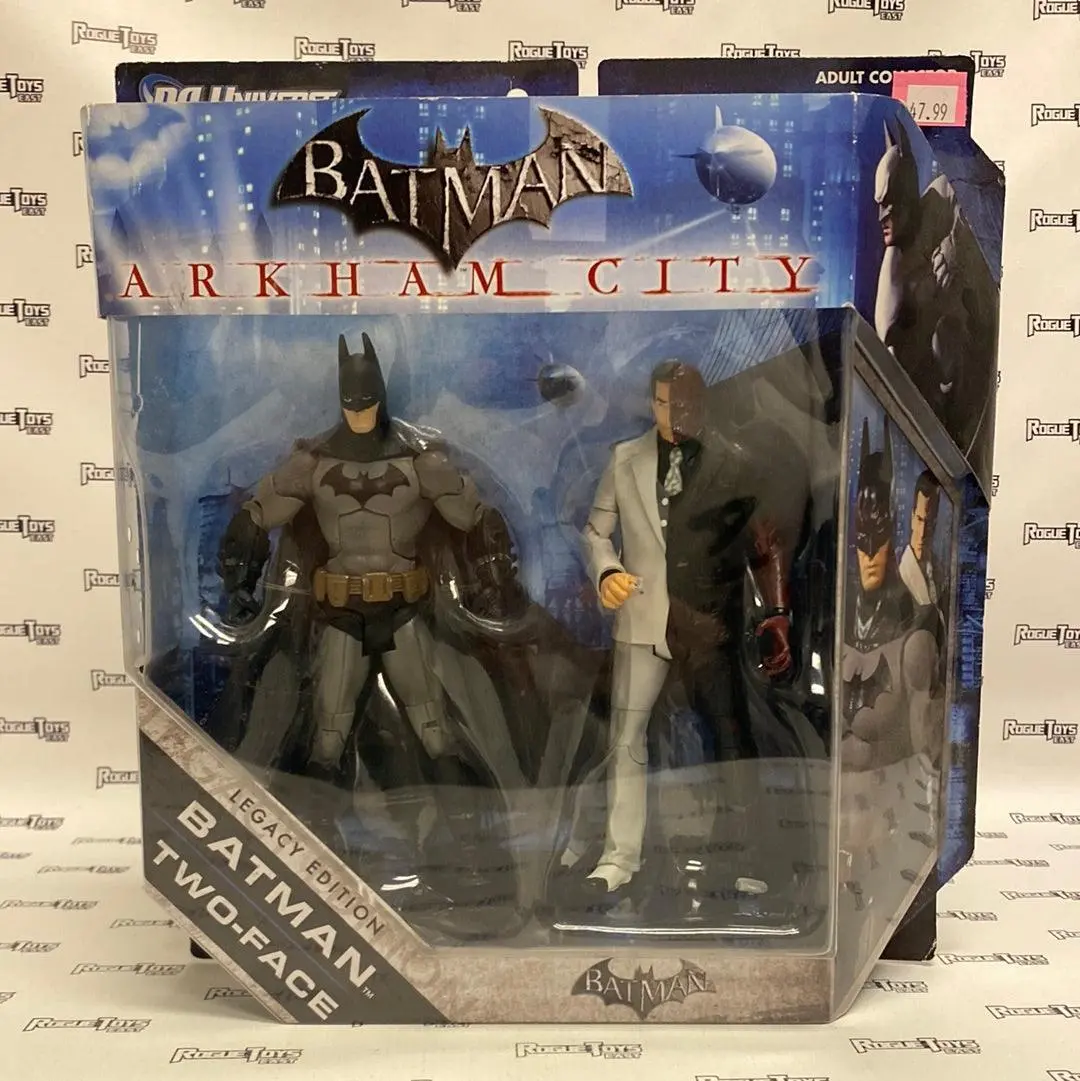 Mattel Dc Universe Batman Arkham City Legacy Edition Batman & Two-Face 1