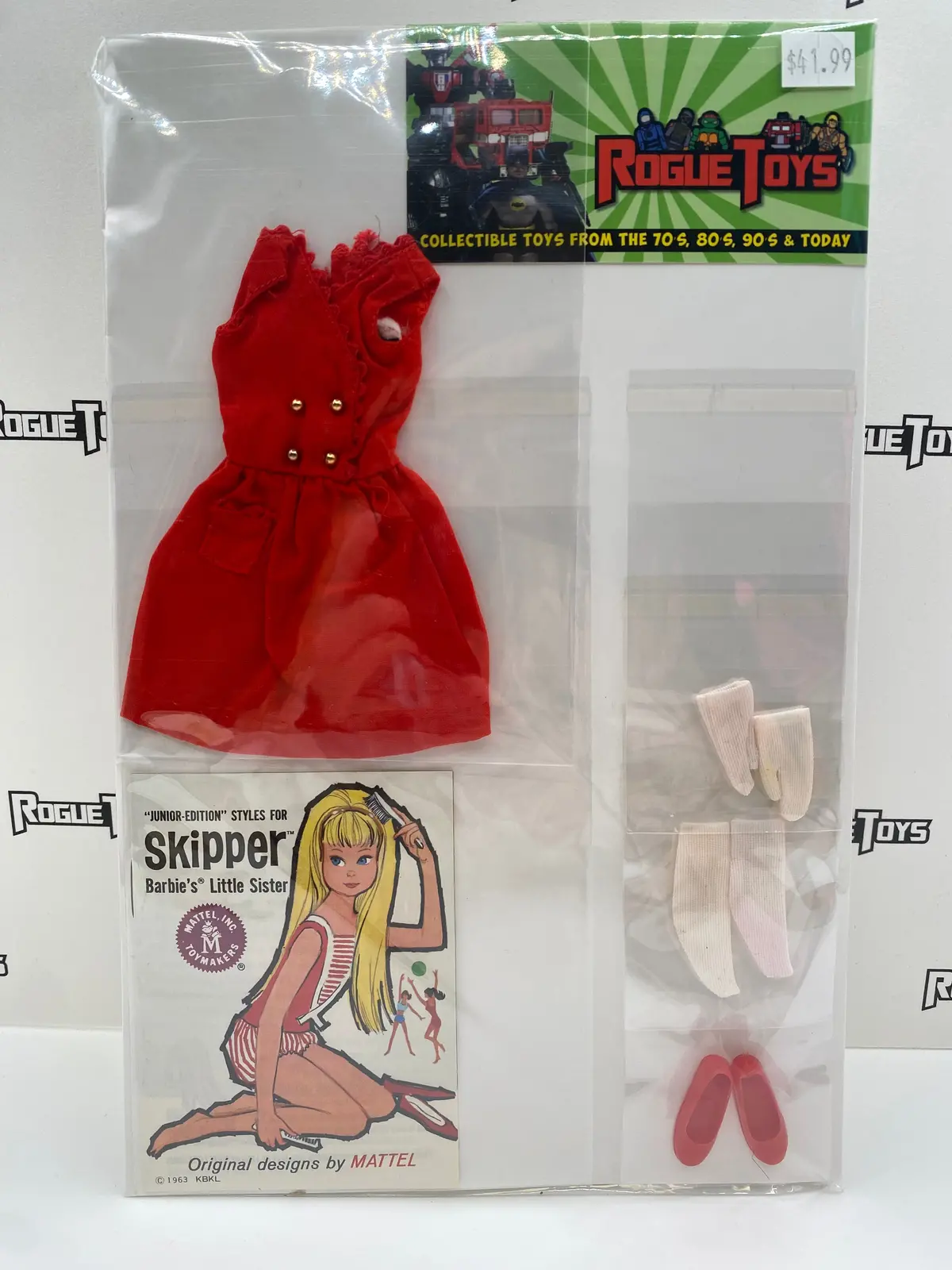 Mattel Barbie Fashions #1901 Skipper Red Sensation 1