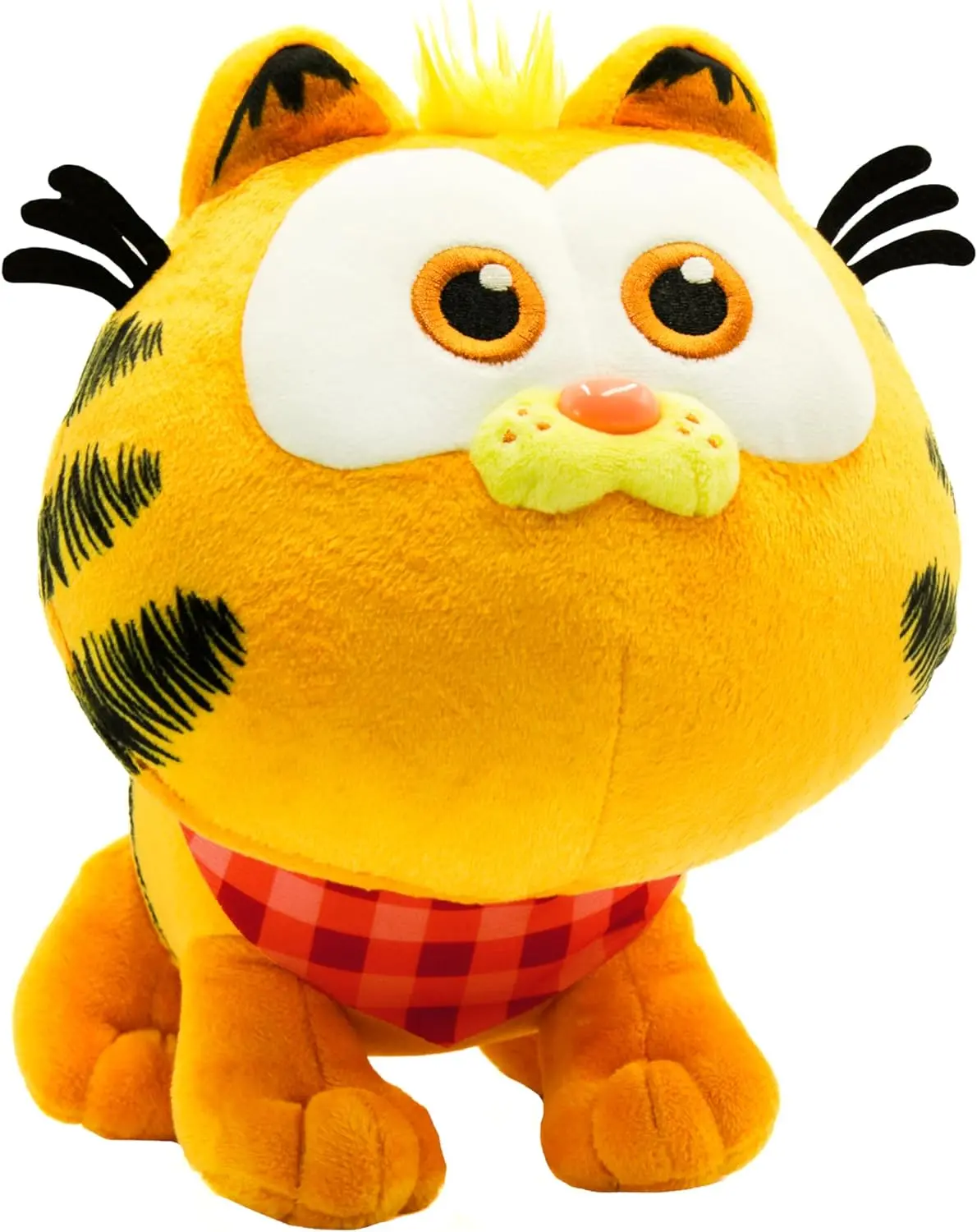 The Garfield Movie (2024) Baby Kitten Garfield (With Plaid Scarf) Small 9-Inch Plush Toy (Id92116) 1