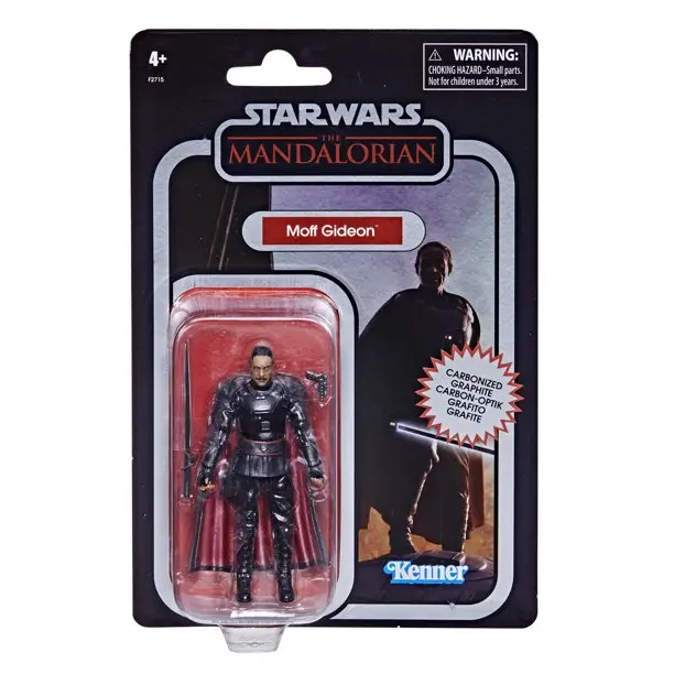 Kenner - Star Wars: Vintage Collection - Mandalorian: Moff Gideon Exclusive Carbonized Figure (F2715) Low Stock 1