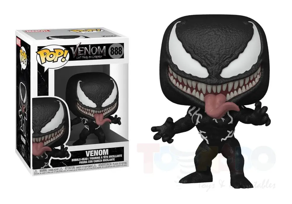 Funko Pop! Marvel #888 - Venom: Let There Be Carnage - Venom Vinyl Figure (56304) 1