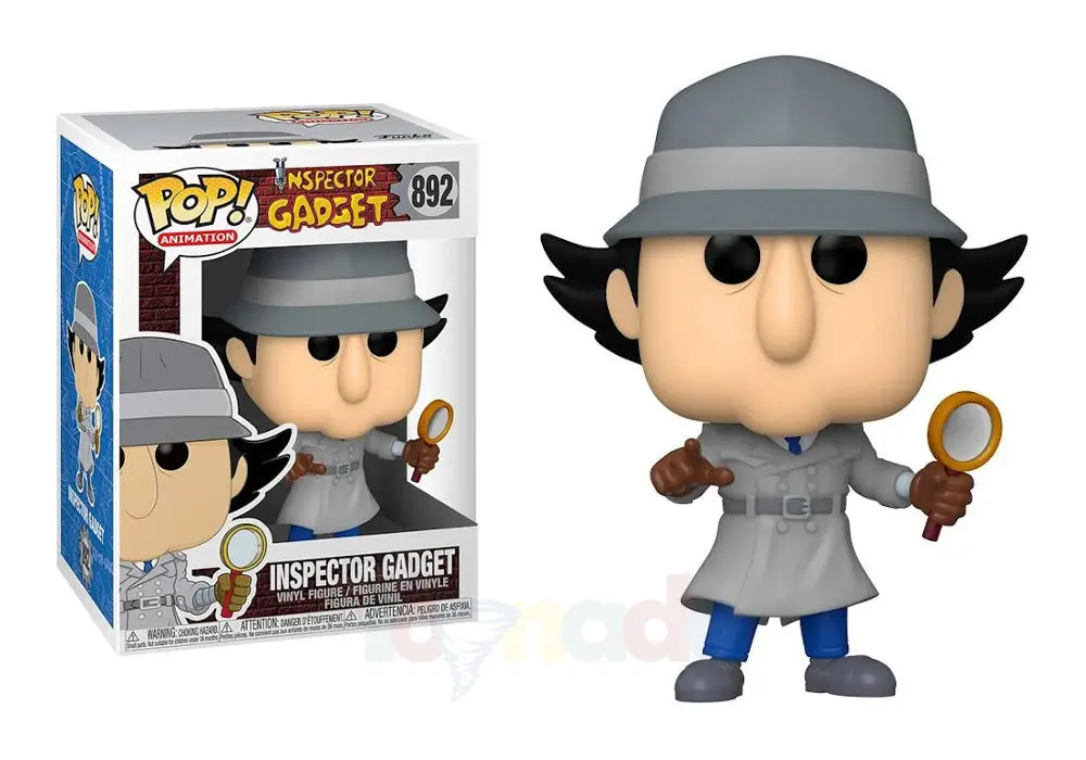 Funko Pop! Animation #892 - Inspector Gadget - Inspector Gadget Vinyl Figure (49268) Low Stock 1