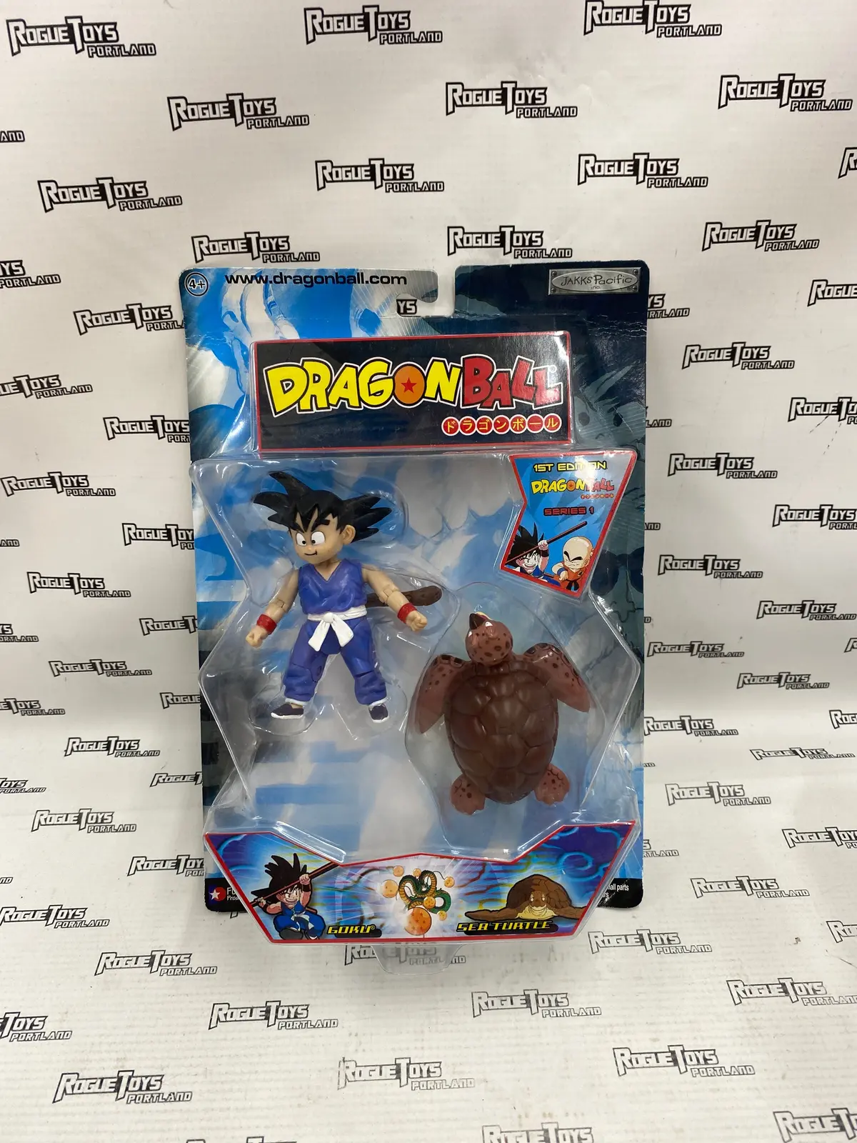 Jakks Dragonball Series 1 Goku & Sea Turtle 1