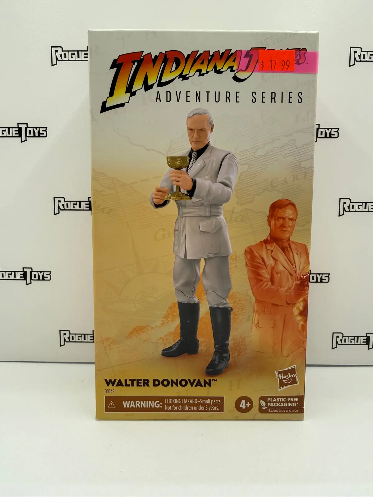 Hasbro Indiana Jones Adventure Series Indiana Jones And The Last Crusade Walter Donovan 1