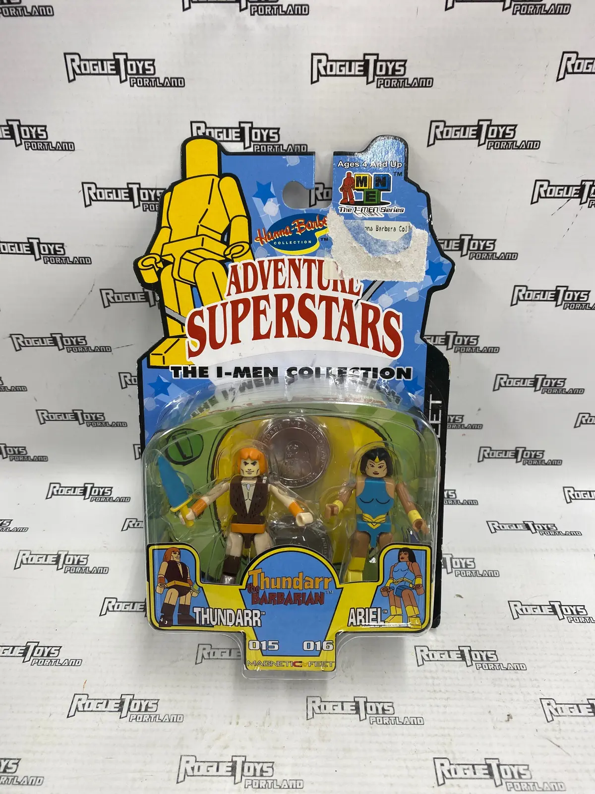 I-Men Adventure Superstars Thundarr The Barbarian Thundarr 015 & Ariel 016 1