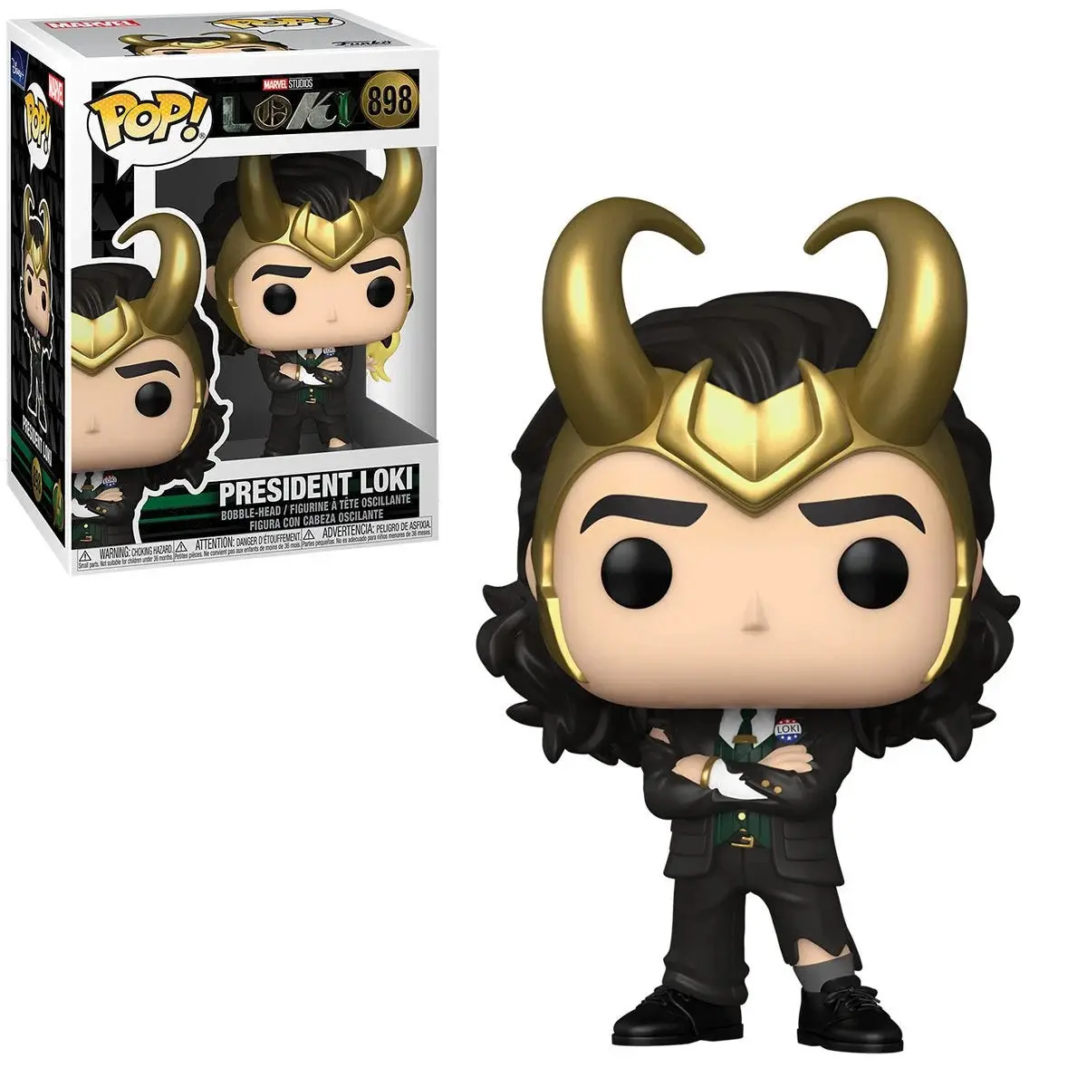 Funko Pop! Marvel #898 - Loki - President Loki Vinyl Figure (55743) Low Stock 1