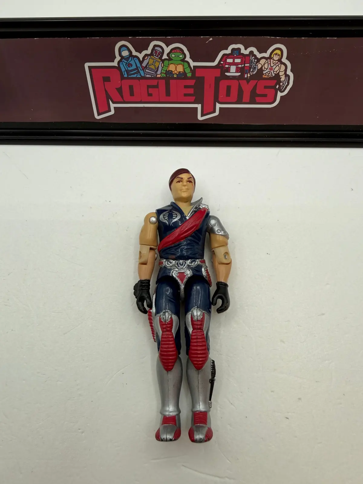 Hasbro Vintage G.I. Joe Crimson Guard Twins Xamot With Weapon 1